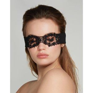 Agent Provocateur Amari Black Eyemask NWT $140